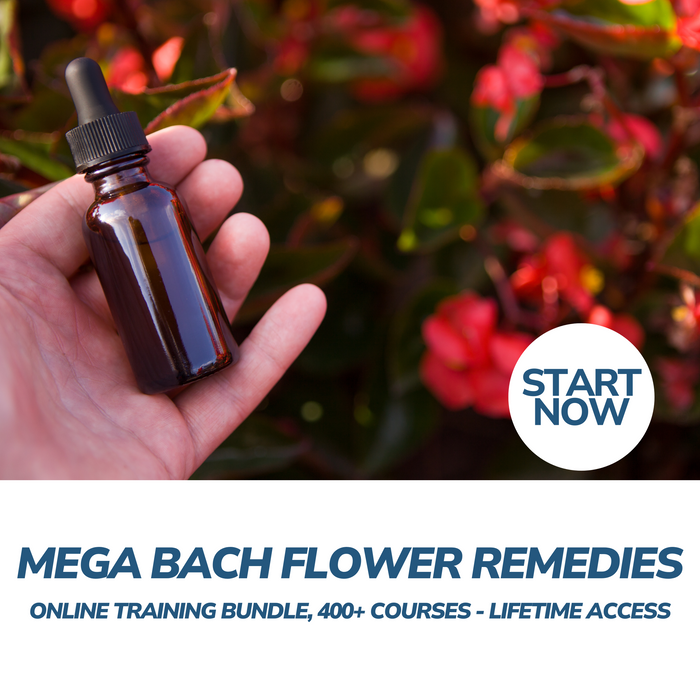 Mega Bach Flower Remedies Online Training Bundle, 400+ Courses - Lifetime Access